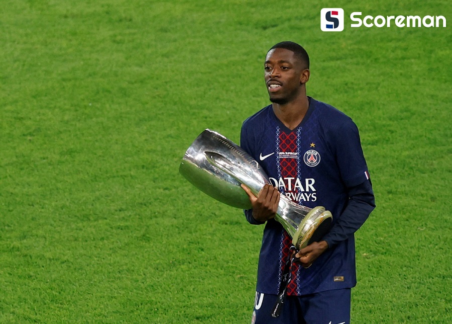 PSG 뎀벨레, 유럽 축구 최고의 별로 우뚝… 2025 발롱도르 수상